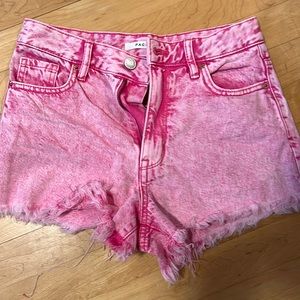 PAC Sun high rise festival shorts pink